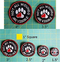 Sample image of sizes of patches.