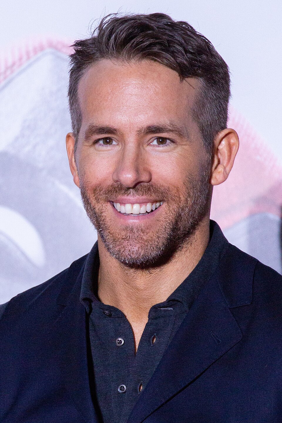 Ryan Reynolds smiling